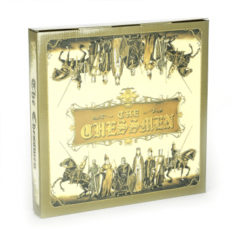 Boite du jeu d'échecs des chevaliers