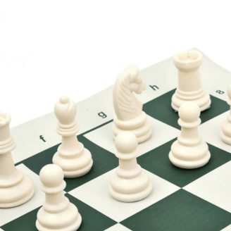 pièces d'échecs en plastique