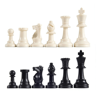 Pièces de jeu d'échecs