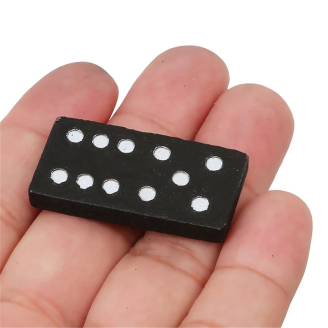 Jeu de dominos en bois