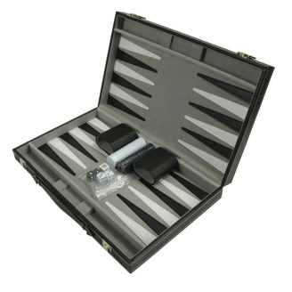 Backgammon effet cuir